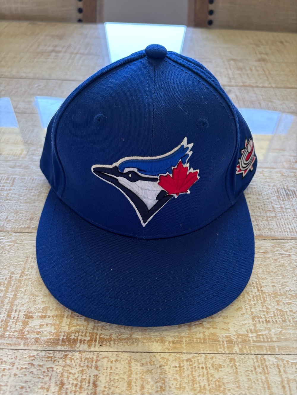 MLB Blue Toronto Blue Jays Interior Logo Fitted Cap